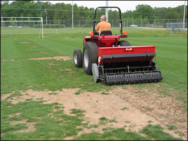 Athletic Field Aeration Services in Chicagoland