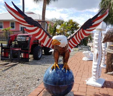 eagle statue
