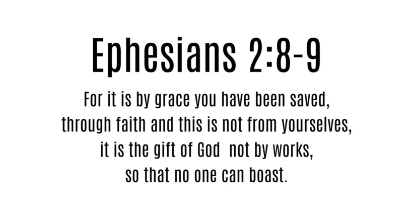 Verse of the Day - Ephesians 2:8-9