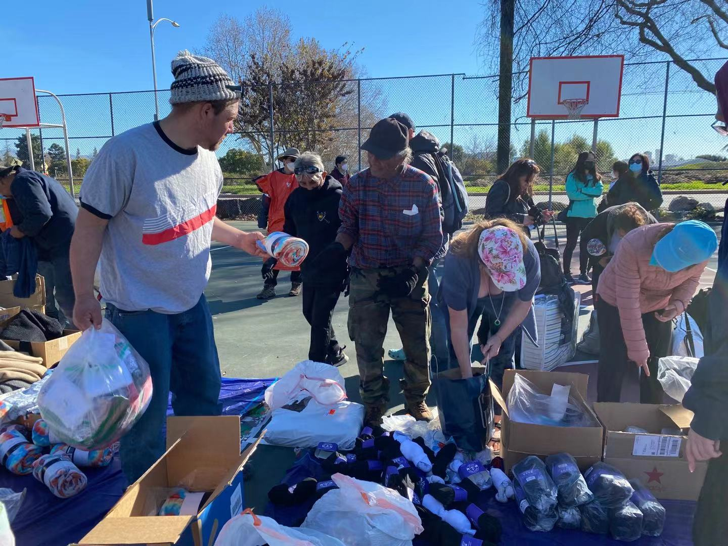 Winter Donation Drive And Distribution