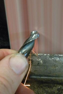 How to easily sharpen drill bits. FREE step by step instructions. www.DIYeasycrafts.com