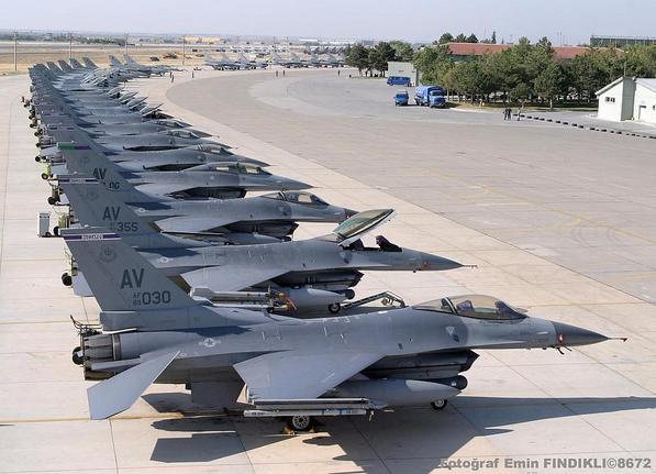 american plane fleet an Incirlik Turkey