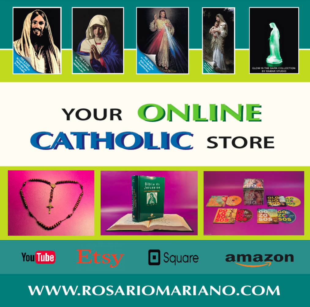 ROSARIO MARIANO ONLINE CATHOLIC STORES FLYER