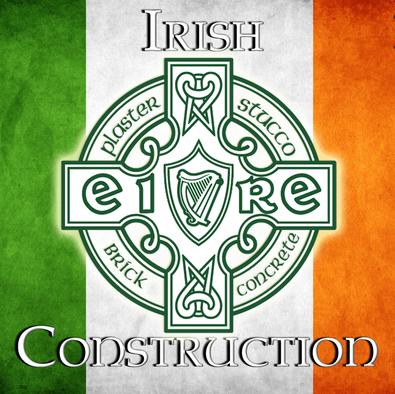 Irish Construction Logo Flag