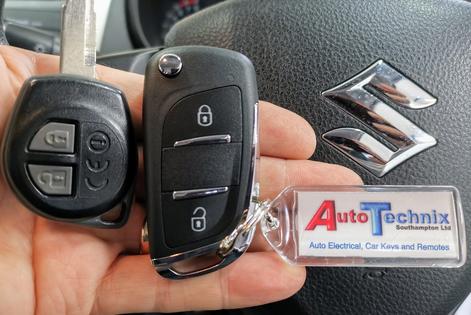 Suzuki remote flip key