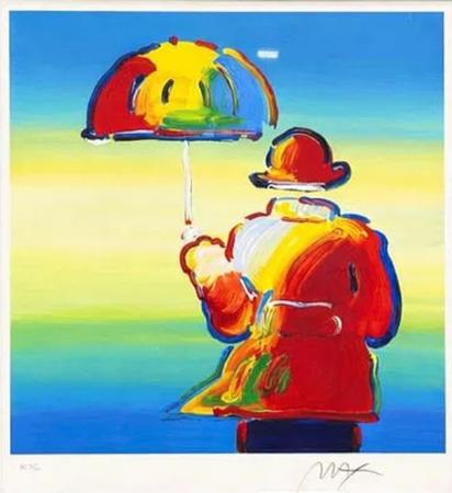 Peter Max Umbrella Man