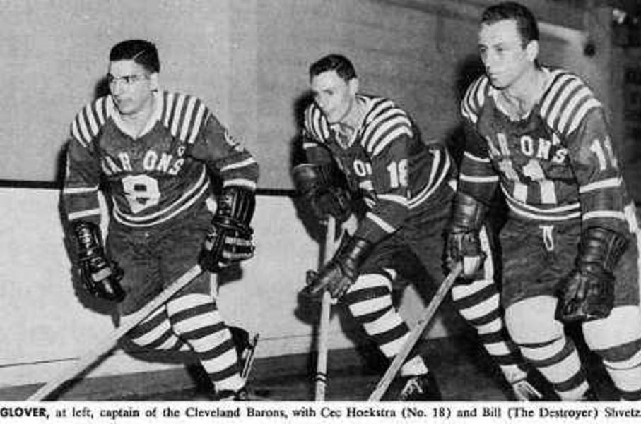 Cleveland Barons 1950's hockey jersey