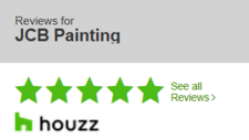Houzz logo review badge for JCB Painting.