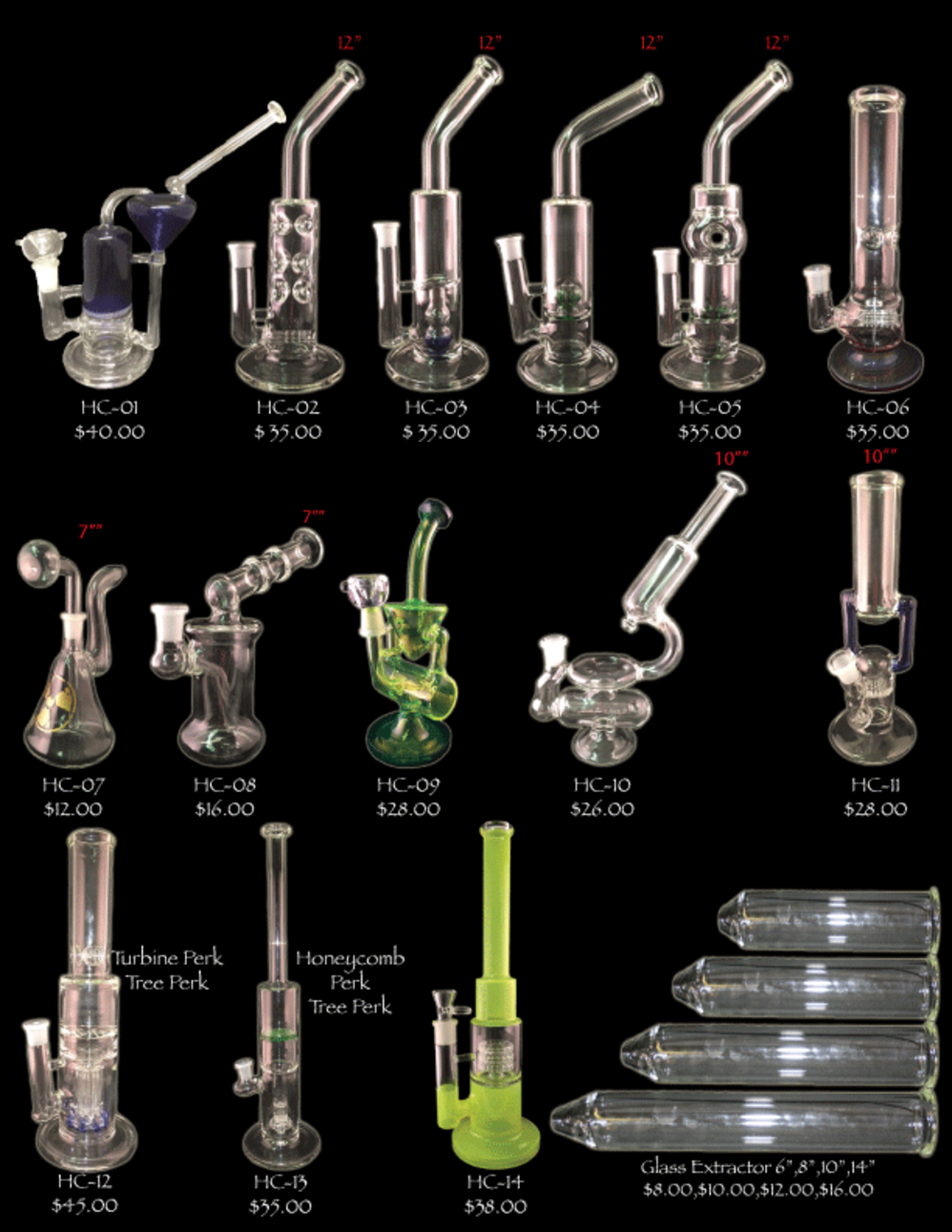Glass Water Pipes