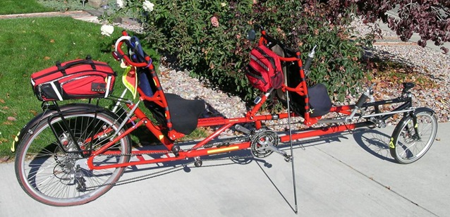 recumbent bike stand