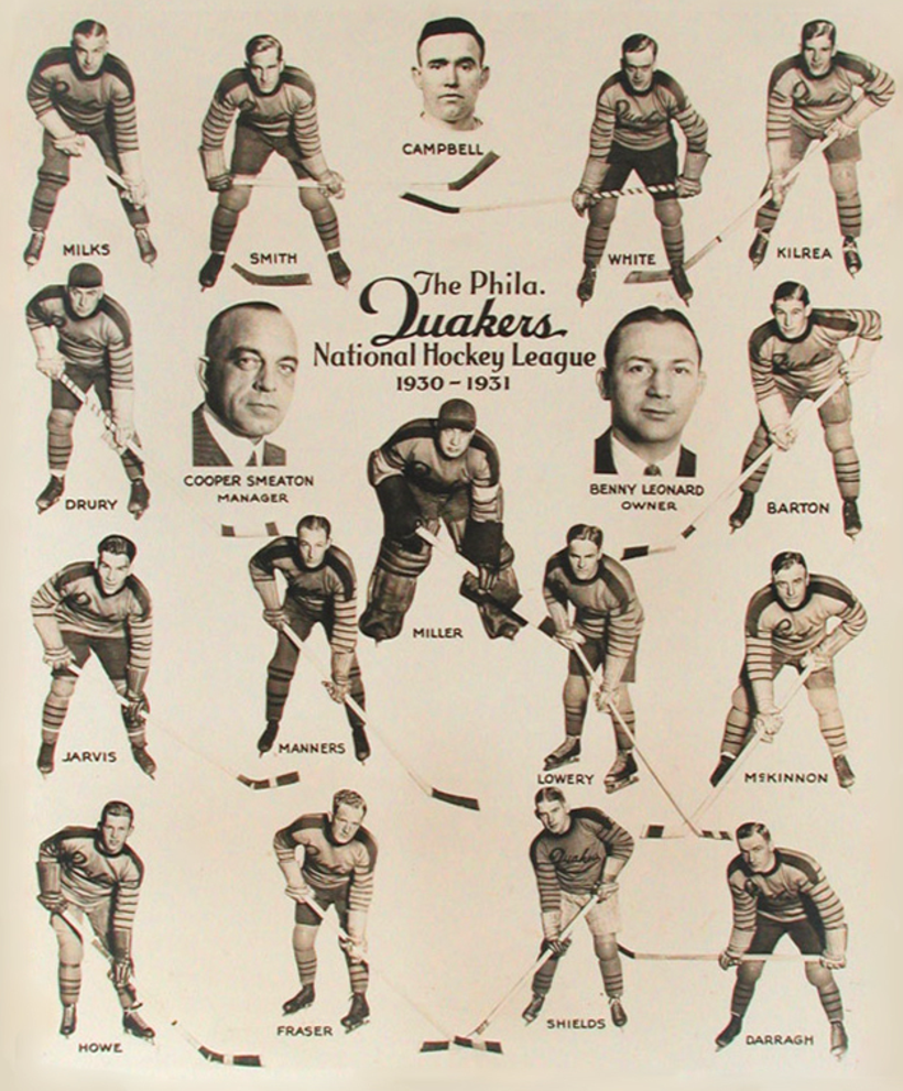 Flyers History - Philadelphia Quakers