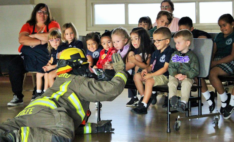 Happy Students St. Rose-McCarthy School