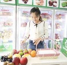 Làm thế nào đóng giỏ hoa quả nhập khẩu?