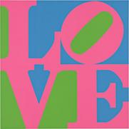 Robert Indiana Garden of Love Rose