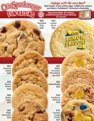 Otis Spunkmeyer Single Page Cookie Dough Brochure