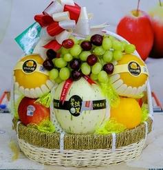hoa quả nhập khẩu, giỏ hoa quả, lẵng hoa quả