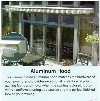 SunSetter Aluminum Hood Option