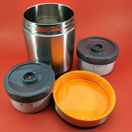 Tiffin Best Quality Lunch Box Food Container in Pakistan - Hot and Cool Stainless Steel