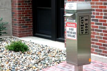 Picture of Dropbox Located on the South Side of Courthouse