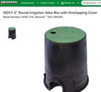 Irrigation Valve Box Cover