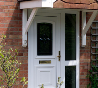 Supply Only, Made To Measure Upvc Back Doors In White, Light & Dark Wood  Colours, Cream, Grey, Black, Brown, Red, Blue & Green