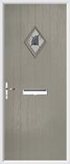 Cottage Diamond Composite Door monza glass