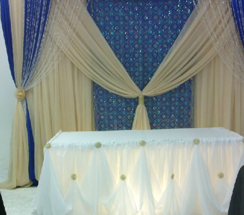 TABLE DRAPING