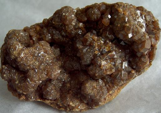 TOPAZOLITE ANDRADITE - Stanley Butte, Stanley District, Santa Teresa Mts, San Carlos Indian Reservation, Graham County, Arizona, USA