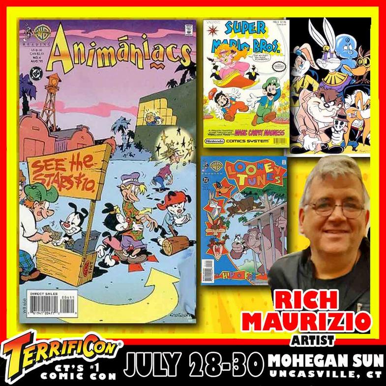 RICH MAURIZIO terrificon Connecticut's #1 comic con