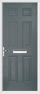 6 Panel Door solid