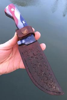How to make easy DIY leather knife sheaths. FREE step by step instructions. www.DIYeasycrafts.com