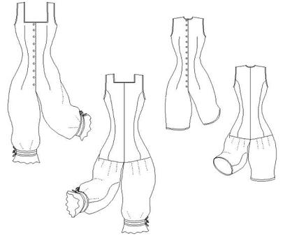 1880's - 1890's Combinations Pattern