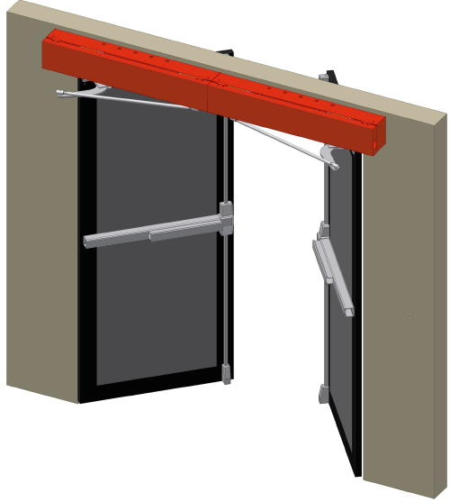 Carey Automatic Door Pneumatic Explosion Proof Automatic Door