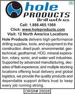 Drilling Supplies, Hole Products
