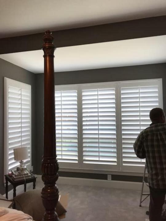 Hidden tilt shutters in Rockwall