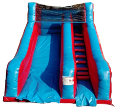 Toboggan pompier view de face