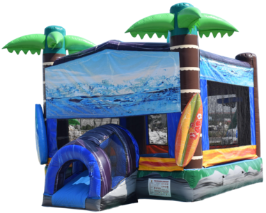 water bounce house