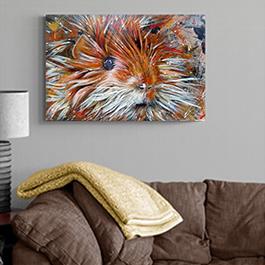 guinea pig, animal paiinting, pocket pets, large painting