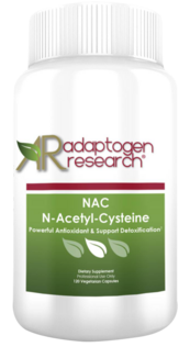 NAC - N-Acetyl-Cysteine - 120 VC - Adaptogen Research