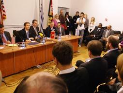 International press conference with Maryland Tax Attorney Charles Dillon and US Ambassador