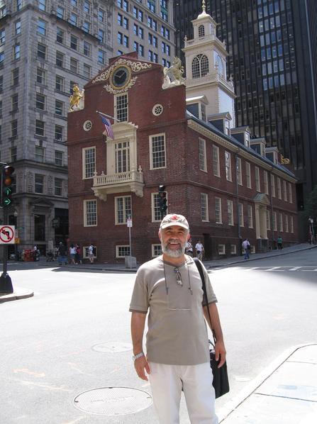 Boston ABD Independence Hall Mehmet Gezer