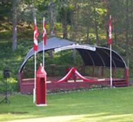 Dome stage Sunset Villa