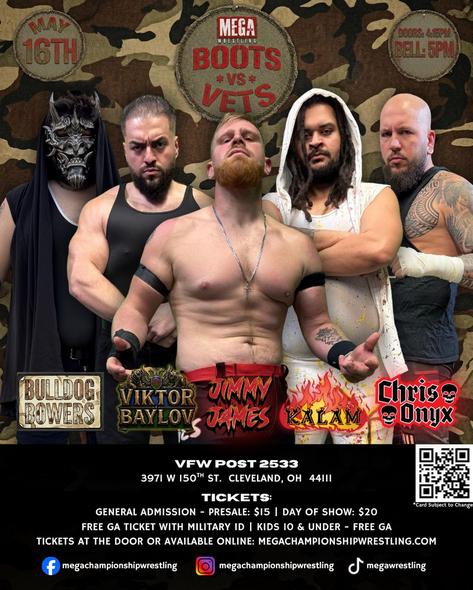 Bulldog Bowers vs Viktor Baylov vs Jimmy James vs Kalam vs Chris Onyx