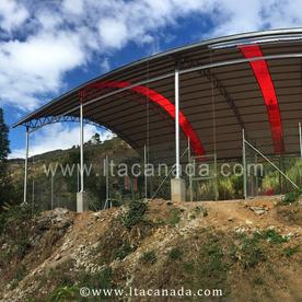 Lamina termoacustica PVC y policarbonato LTA