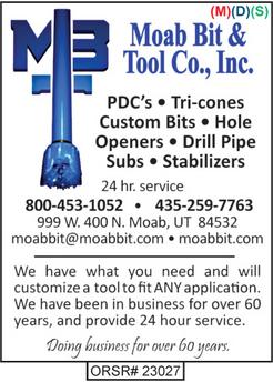 Moab Bit & Tool Co., Inc., Bits