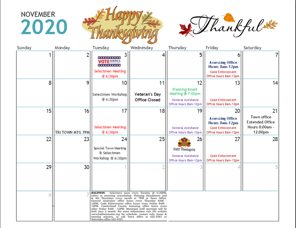 Municipal office Town Of Baldwin, Maine Baldwin, Me