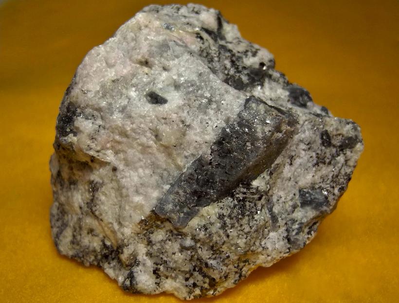 SAPPHIRE CORUNDUM, FELDSPAR, BIOTITE - Wilberforce area, Haliburton Co., Ontario, Canada - ex William Babcock