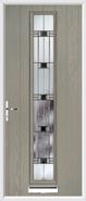 1 Strip Door aspen glass