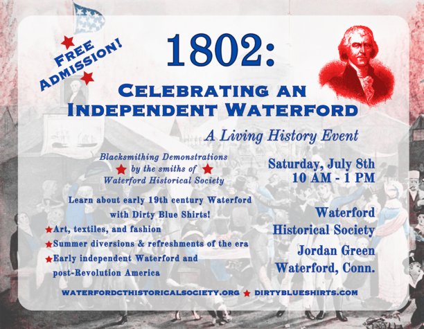 Celebrating an Independent Waterford 1802 flyer