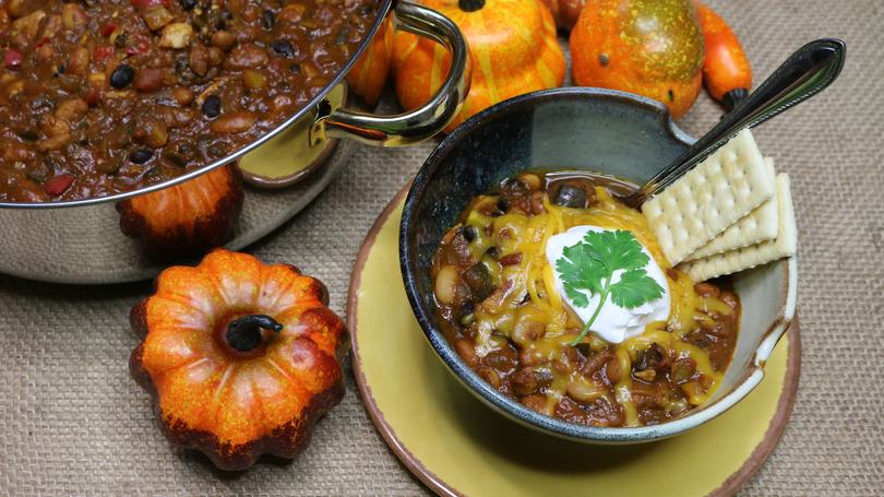 Noreen's Kitchen, Chicken and Pumpkin Chili